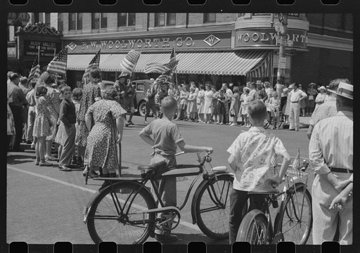 Untitled photo, possibly related to: Fourth of July parade, Watertown, Wisconsin