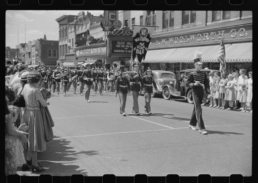 Untitled photo, possibly related to: Fourth of July parade, Watertown, Wisconsin