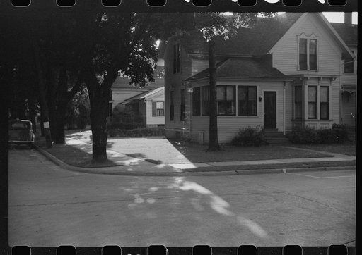 Residential section, Waupun, Wisconsin
