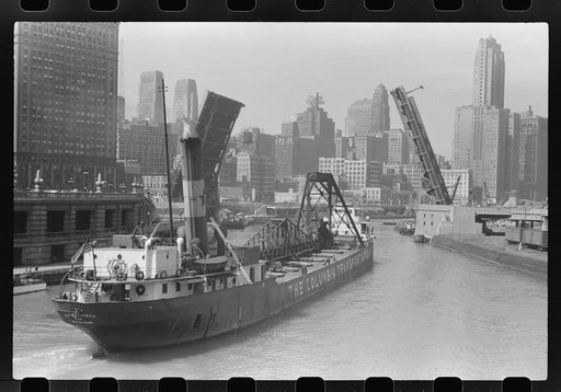 Drawbridge. Chicago, Illinois