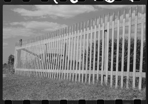 Picket fence, Dodge County, Wisconsin