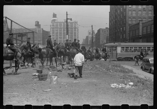 Chicago mounted police, Chicago, Illinois