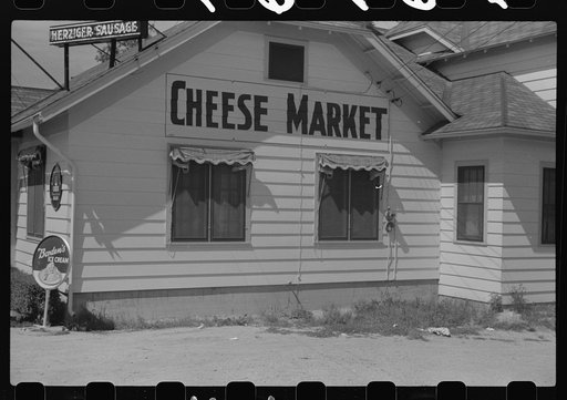 Cheese market on U.S. 41, Kenosha County, Wisconsin