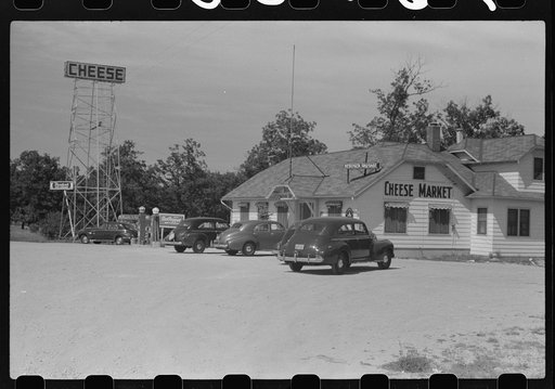 Cheese market, U.S. 41, Kenosha County, Wisconsin