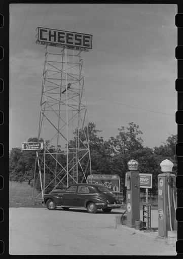 Signs on U.S. 41, Kenosha County, Wisconsin