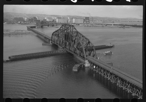 Swing bridge, Superior, Wisconsin