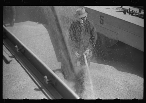 Grain trimmer, Duluth, Minnesota