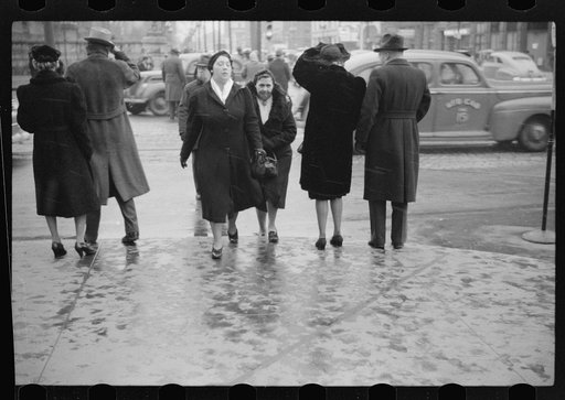 Rainy day, Indianapolis, Indiana