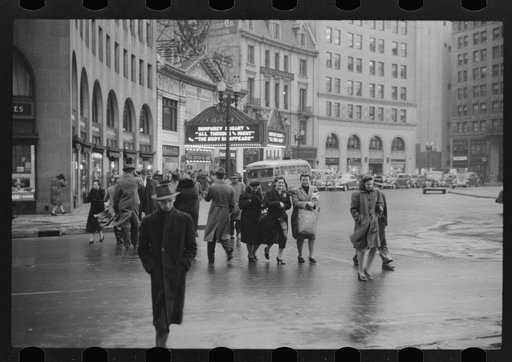 Rainy day, Indianapolis, Indiana