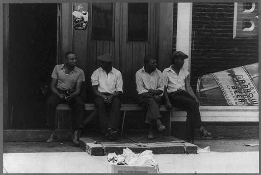 Negro district. Baltimore, Maryland