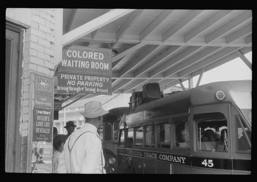 Untitled photo, possibly related to: At the bus station in Durham, North Carolina