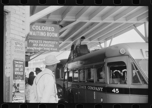 Untitled photo, possibly related to: At the bus station in Durham, North Carolina