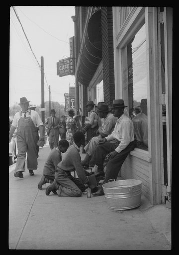 Street scene in Durham, North Carolina