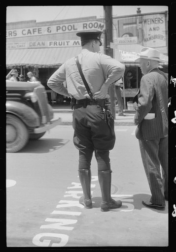 Untitled photo, possibly related to: Cop in Durham, North Carolina
