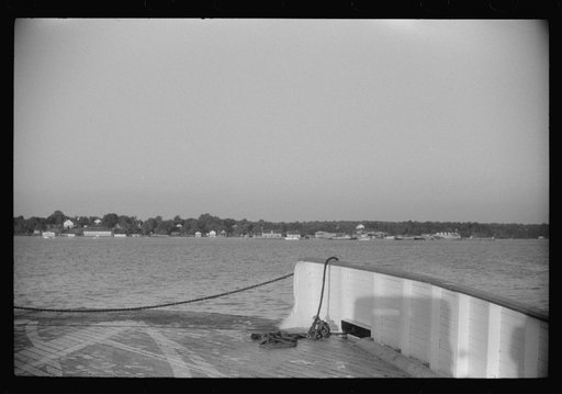 Untitled photo, possibly related to: On the Cape Charles-Little Creek ferry, Virginia