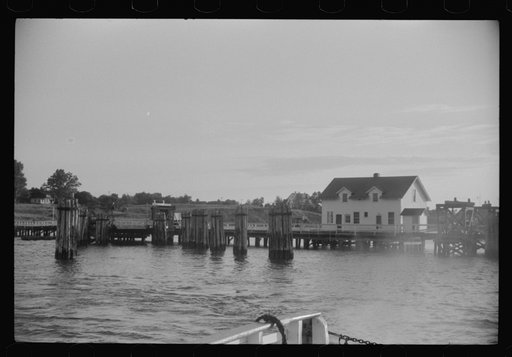 Untitled photo, possibly related to: The Gloucester Point end of the Gloucester Point-Yorktown, Virginia ferry