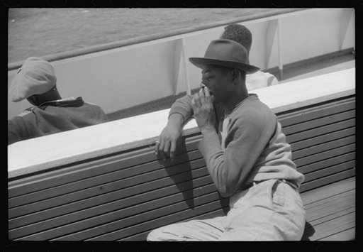Untitled photo, possibly related to: Migratory agricultural workers on board the "Princess Anne" going to the eastern shore of Virgina
