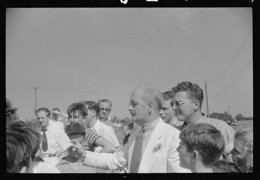 Checks being awarded winners of soapbox auto race during July 4th celebration, Salisbury, Maryland