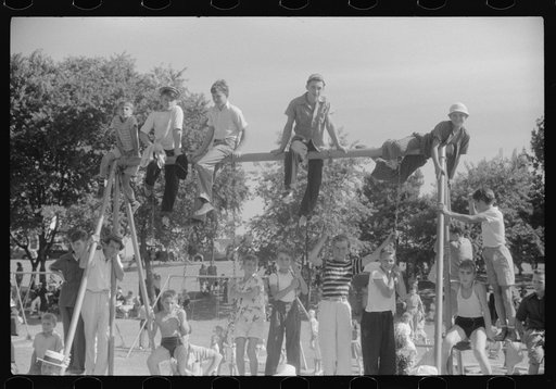 Untitled photo, possibly related to: Beauty contest during July 4th celebration at Salisbury, Maryland