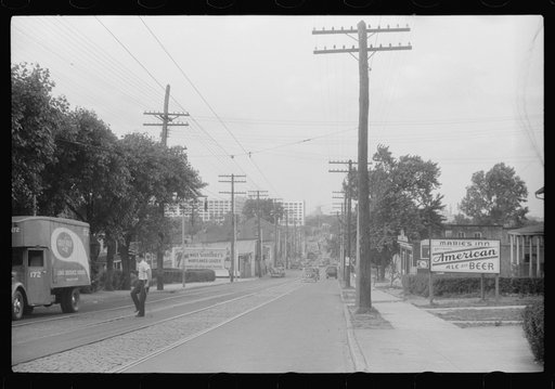 Untitled photo, possibly related to: U.S. 1 (alternate) entering Baltimore, Maryland from the south