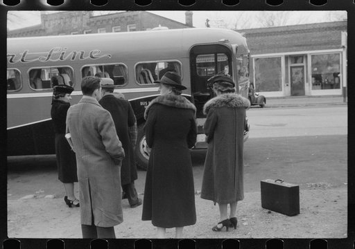Waiting for the bus in Colchester, Connecticut