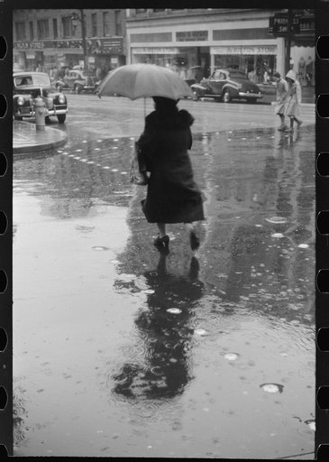 On a rainy day in Norwich, Connecticut