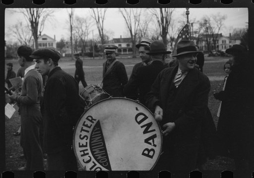 Untitled photo, possibly related to: Armistice Day parade in Colchester, Connecticut