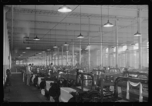 Cotton and rayon mill in Taftville, Connecticut (Penomah Mills Inc.)