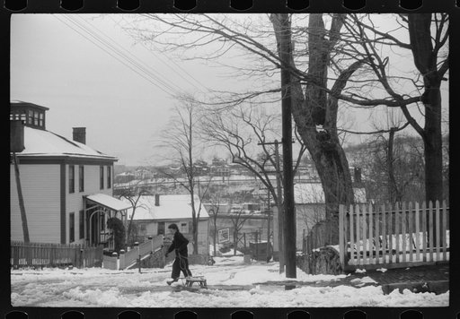 Street in Norwich, Connecticut