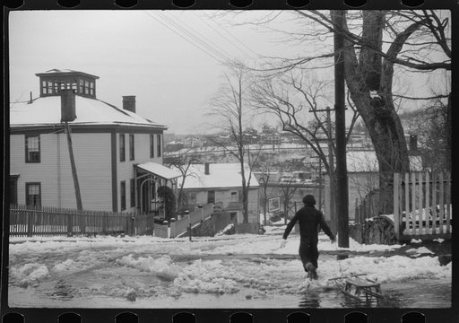 Untitled photo, possibly related to: Street in Norwich, Connecticut