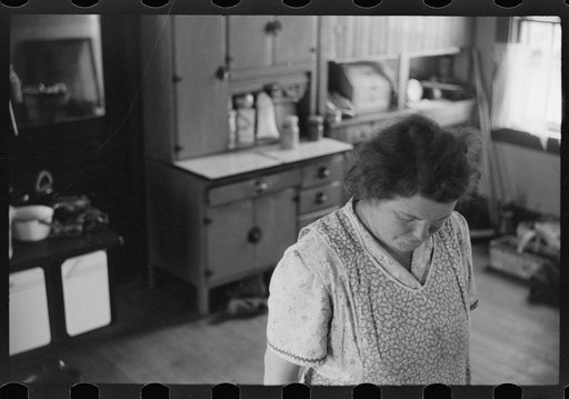 Untitled photo, possibly related to: Wife of Portuguese farmer near Lowell, Massachusetts