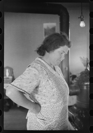 Wife of Portuguese farmer near Lowell, Massachusetts