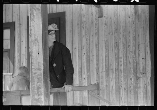 Untitled photo, possibly related to: Mrs. Harvey. One of the many people who are moving out of the Camp Croft area to make room for the expansion of the camp. Near Whitestone, South Carolina