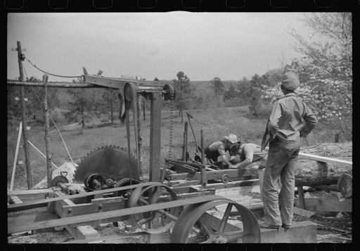 Sawmill in Heard County, Georgia