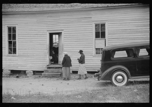 Funeral of nineteen year old Negro sawmill worker in Heard County, Georgia