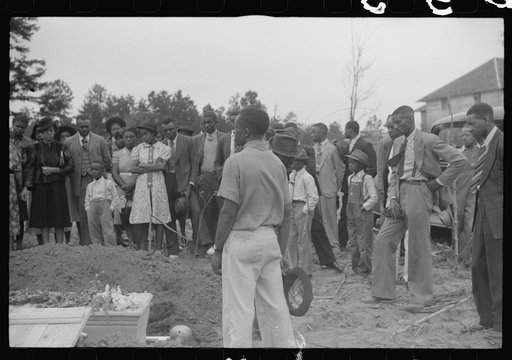 Untitled photo, possibly related to: Funeral of nineteen year old Negro sawmill worker in Heard County, Georgia