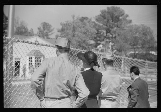 Soldiers from Fort Benning having a "coke" at Idle Hour Park near Phenix City, Alabama