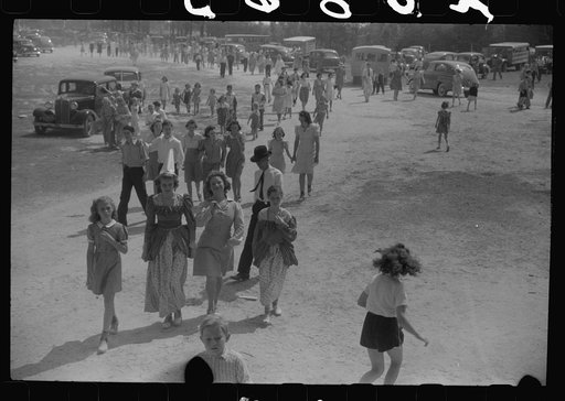 Untitled photo, possibly related to: At the May Day pageant in Siloam, Greene County, Georgia