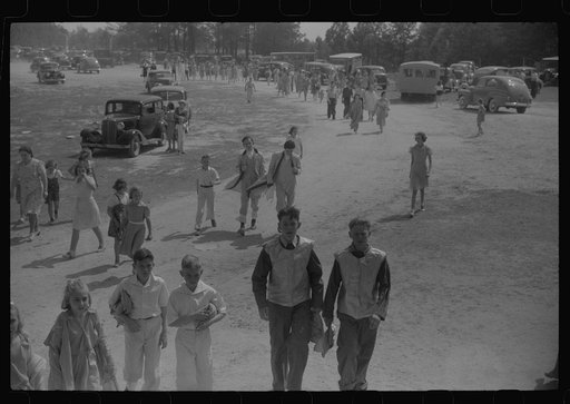At the May Day pageant in Siloam, Greene County, Georgia