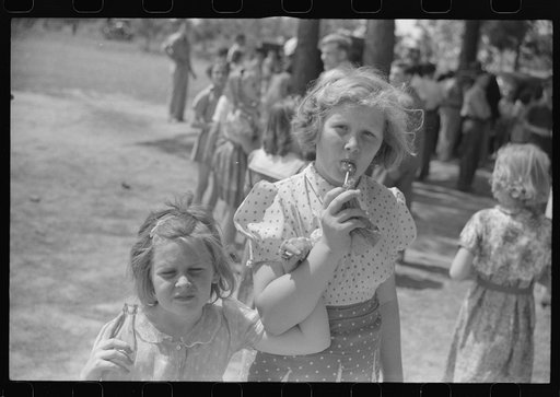 At the May Day pageant in Siloam, Greene County, Georgia