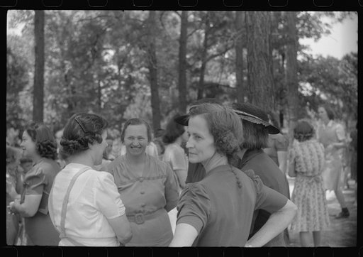 At the May Day pageant in Siloam, Greene County, Georgia