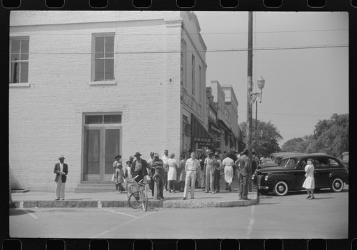 Saturday afternoon in Greensboro, Georgia