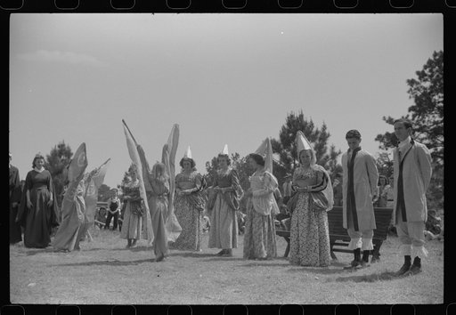 Untitled photo, possibly related to: At the May Day pageant in Siloam, Greene County, Georgia