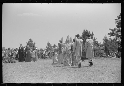 Untitled photo, possibly related to: At the May Day pageant in Siloam, Greene County, Georgia