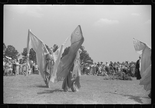 At the May Day pageant in Siloam, Greene County, Georgia