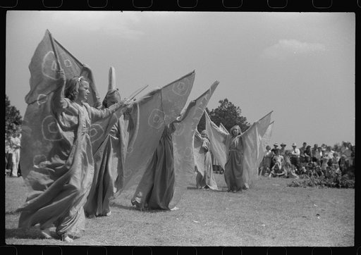 Untitled photo, possibly related to: At the May Day pageant in Siloam, Greene County, Georgia