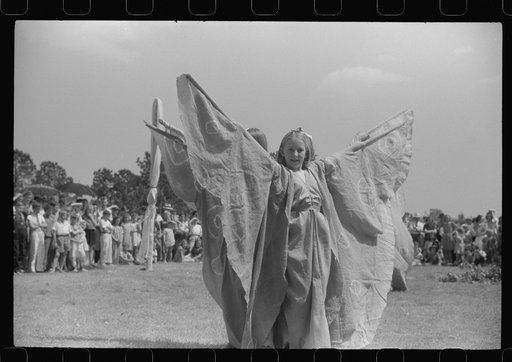 Untitled photo, possibly related to: At the May Day pageant in Siloam, Greene County, Georgia