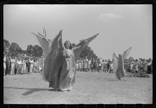 Untitled photo, possibly related to: At the May Day pageant in Siloam, Greene County, Georgia