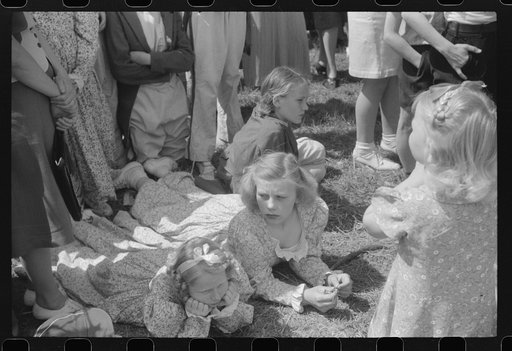 Untitled photo, possibly related to: At the May Day pageant in Siloam, Greene County, Georgia