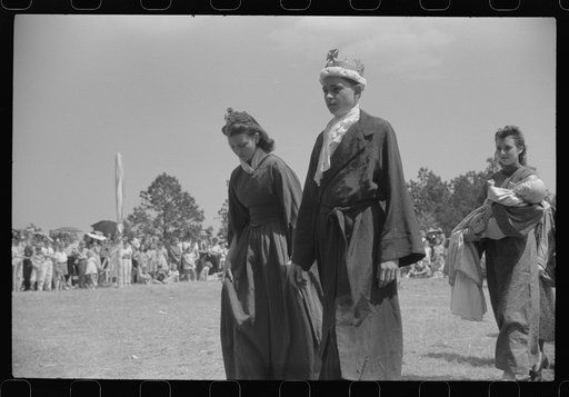 At the May Day pageant in Siloam, Greene County, Georgia